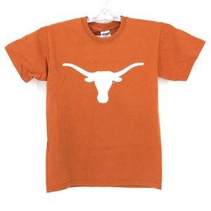Texas Longhorns Mens Shirt Small Orange Short Sleeve NCAA UT College Football